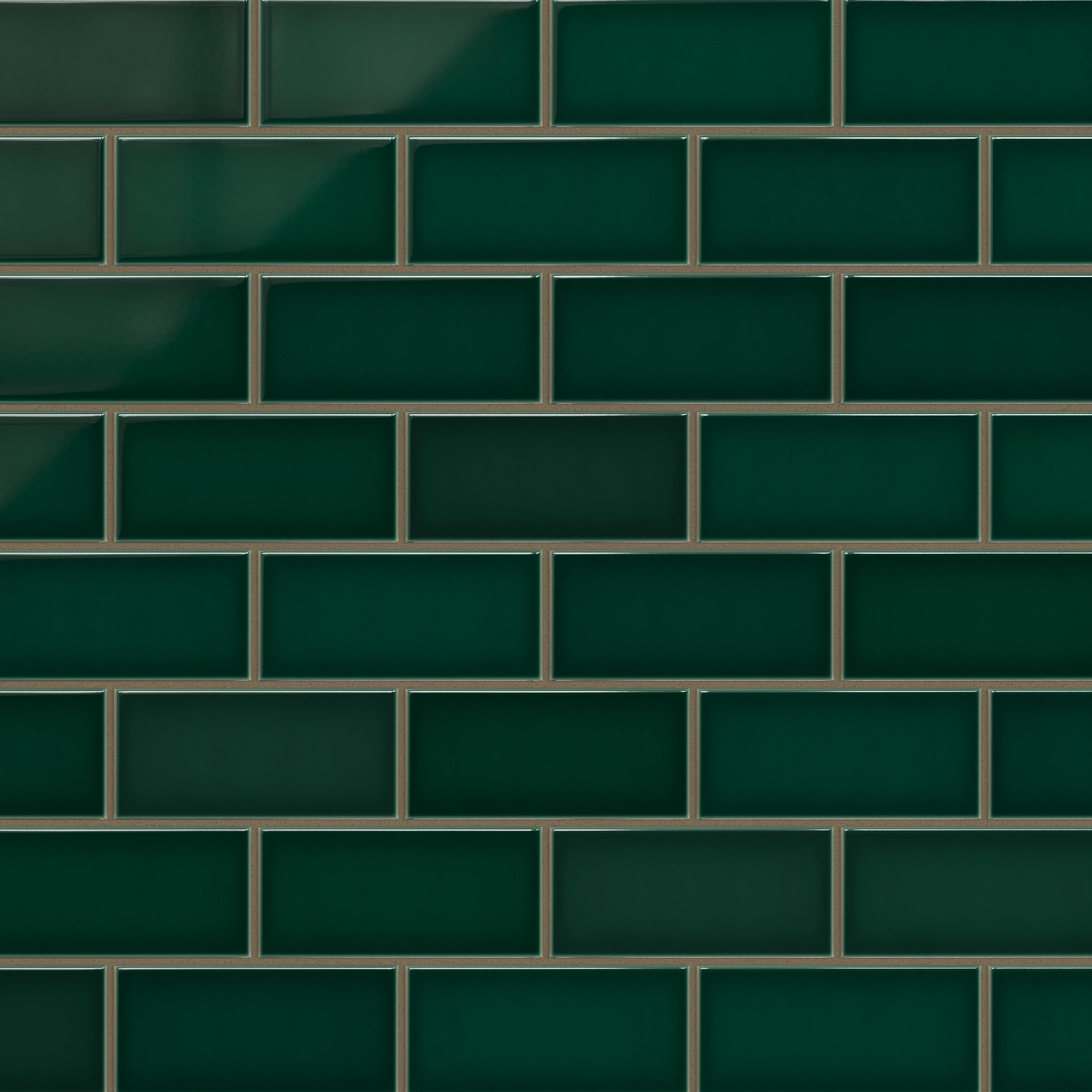 3x6 Original Ceramic Tile in Rosemary Gloss - Fireclay Tile