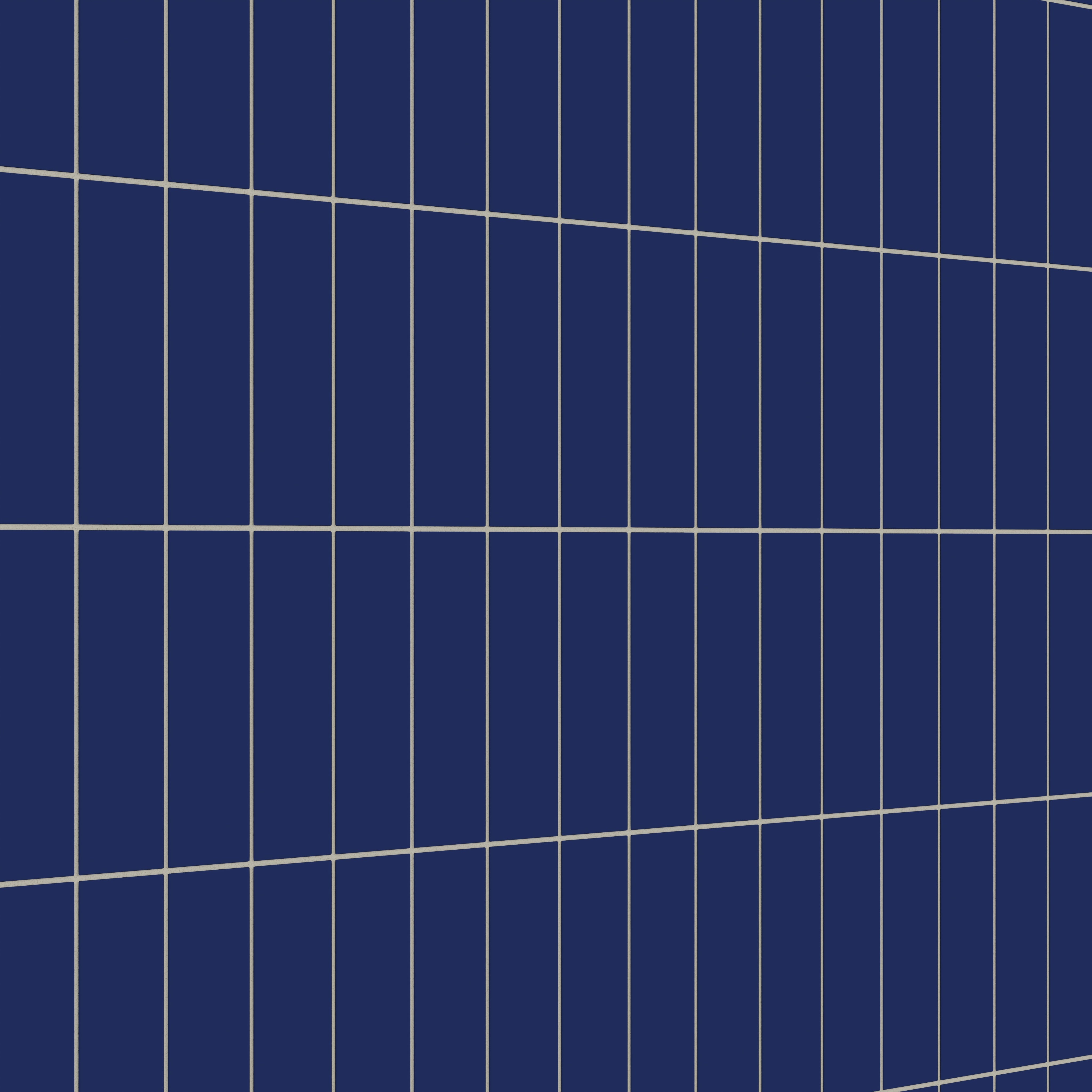 3x9 Natural Press Ceramic Tile in Ultramarine Matte