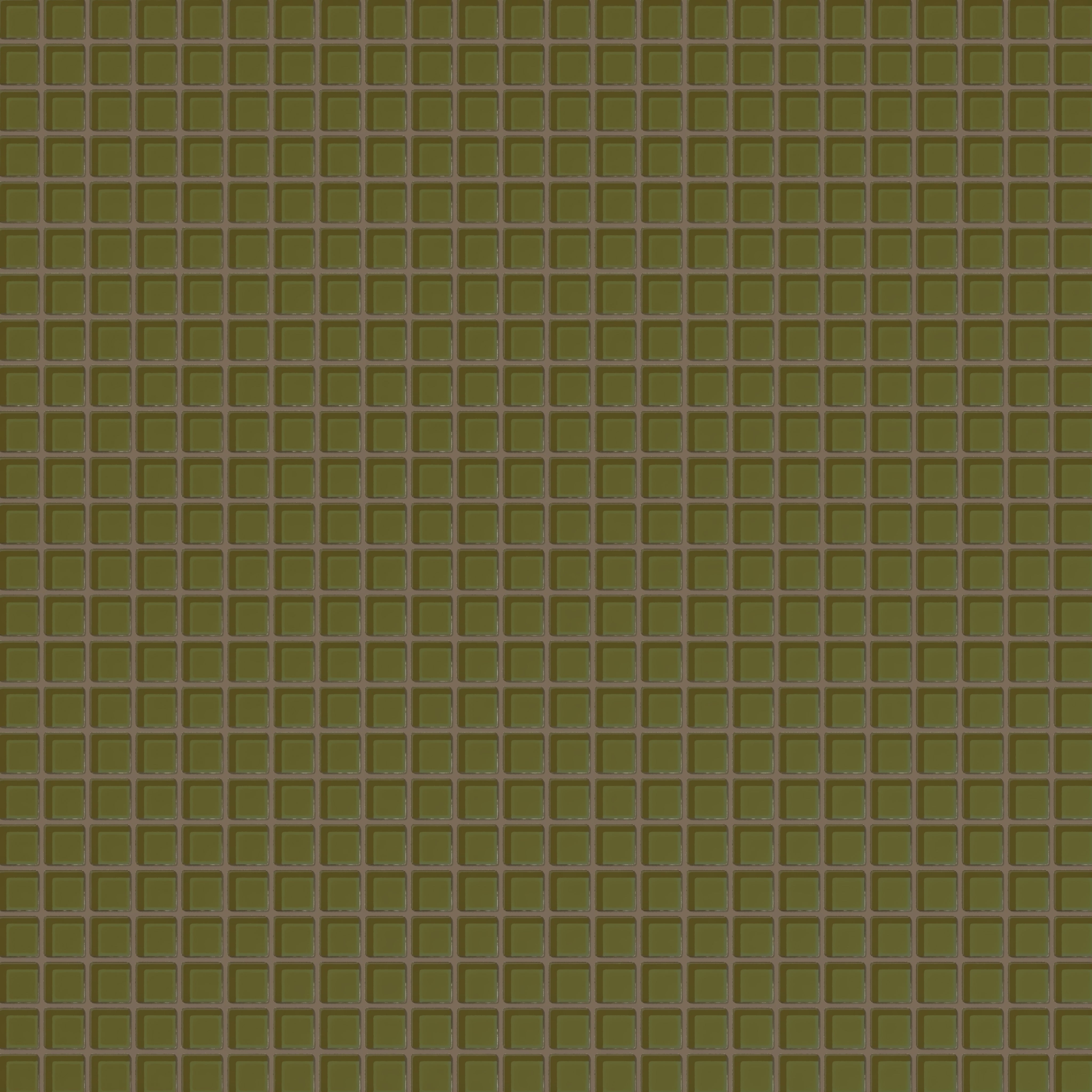 1x1 Straight Set Sheeted Glass Mosaic Tile in Cormorant Gloss