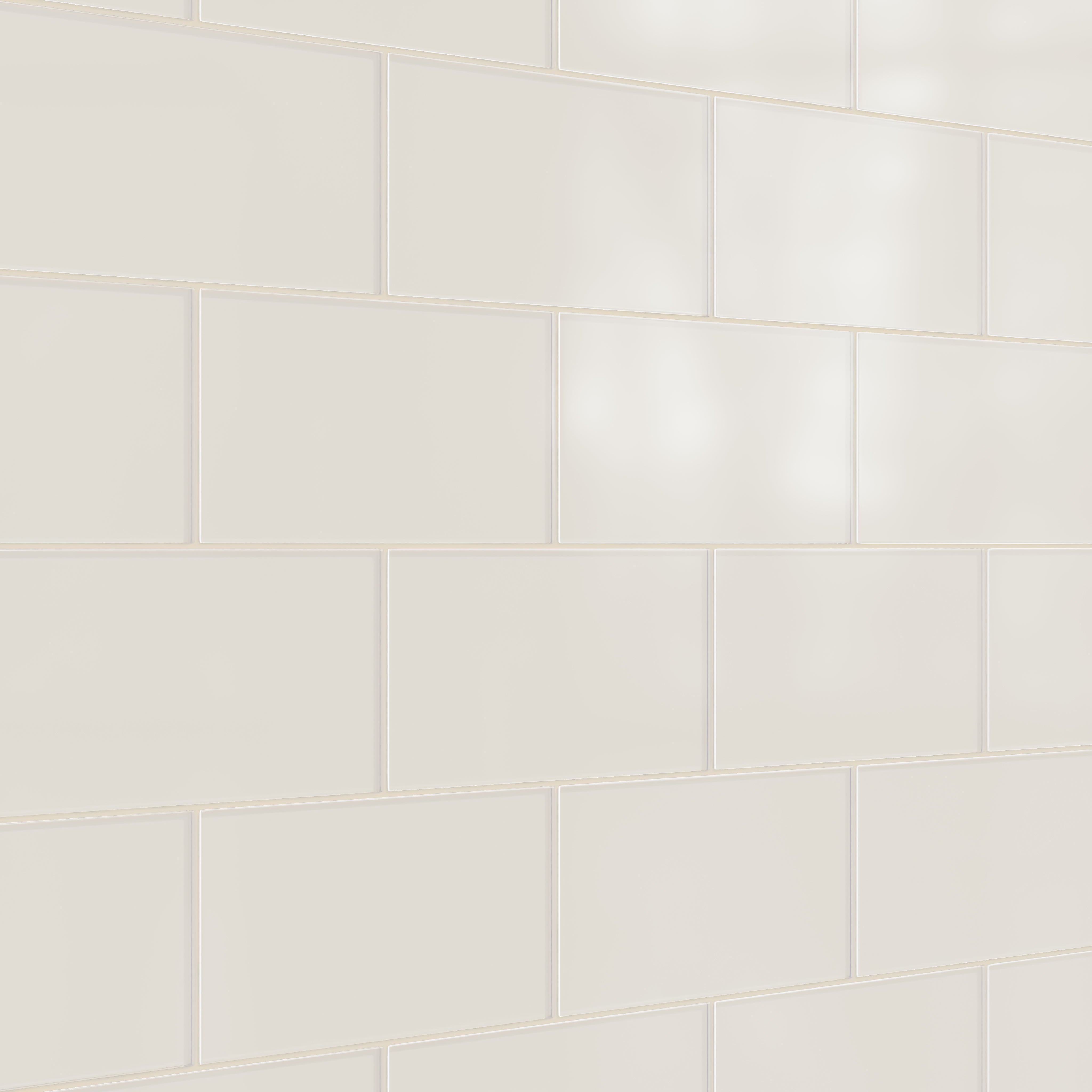 6x12 Glass Tile in Dove Matte