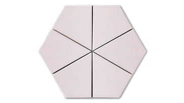 Hexite Original Ceramic Tile in Evening Glow Gloss