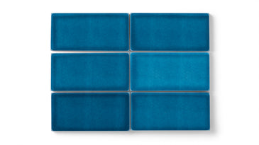 4x8 Original Ceramic Tile in Adriatic Sea Gloss
