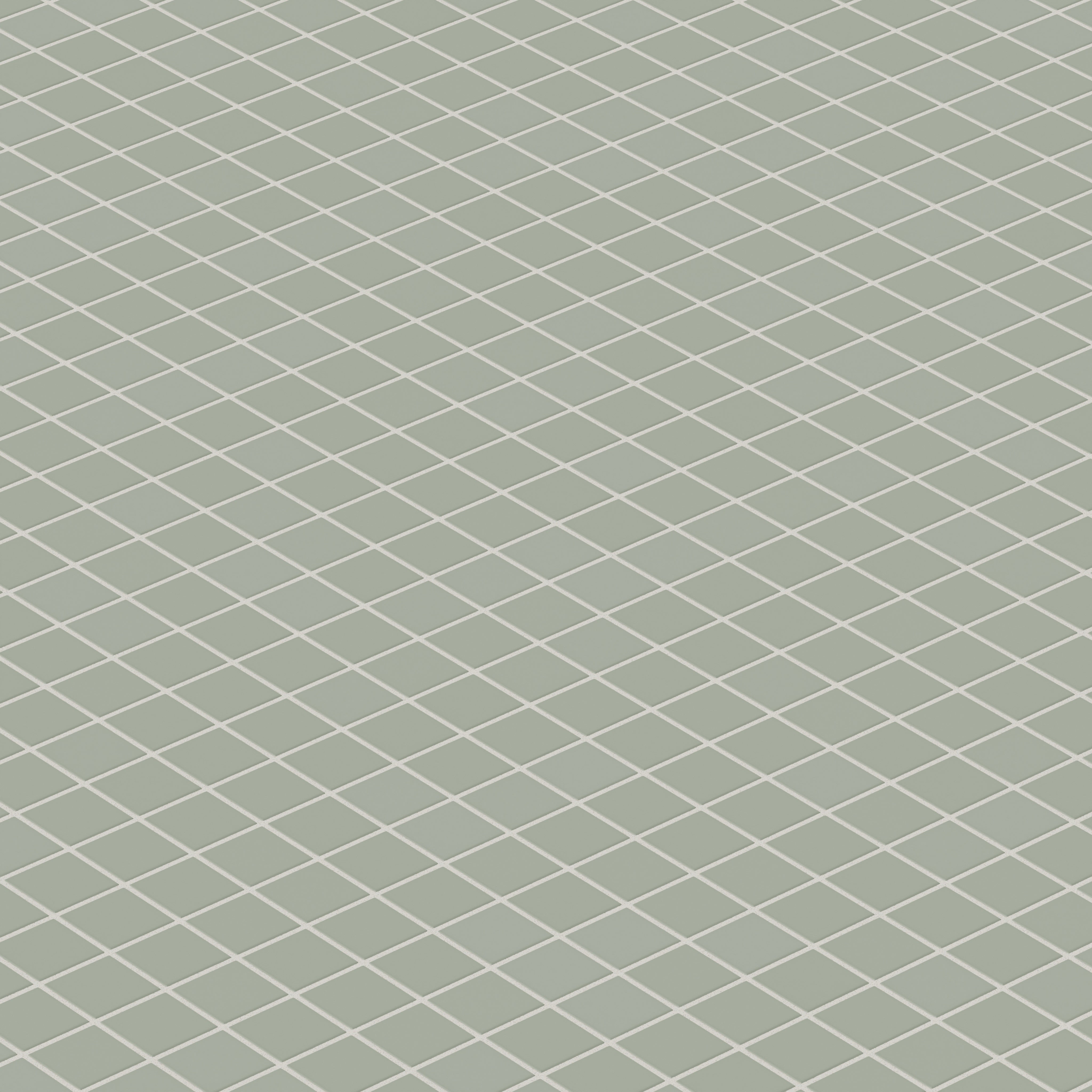2x2 Straight Set Sheeted Natural Press Ceramic Mosaic Tile in Terre Verte Matte