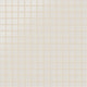 1x1 Straight Set Sheeted Glass Mosaic Tile in Dove Matte