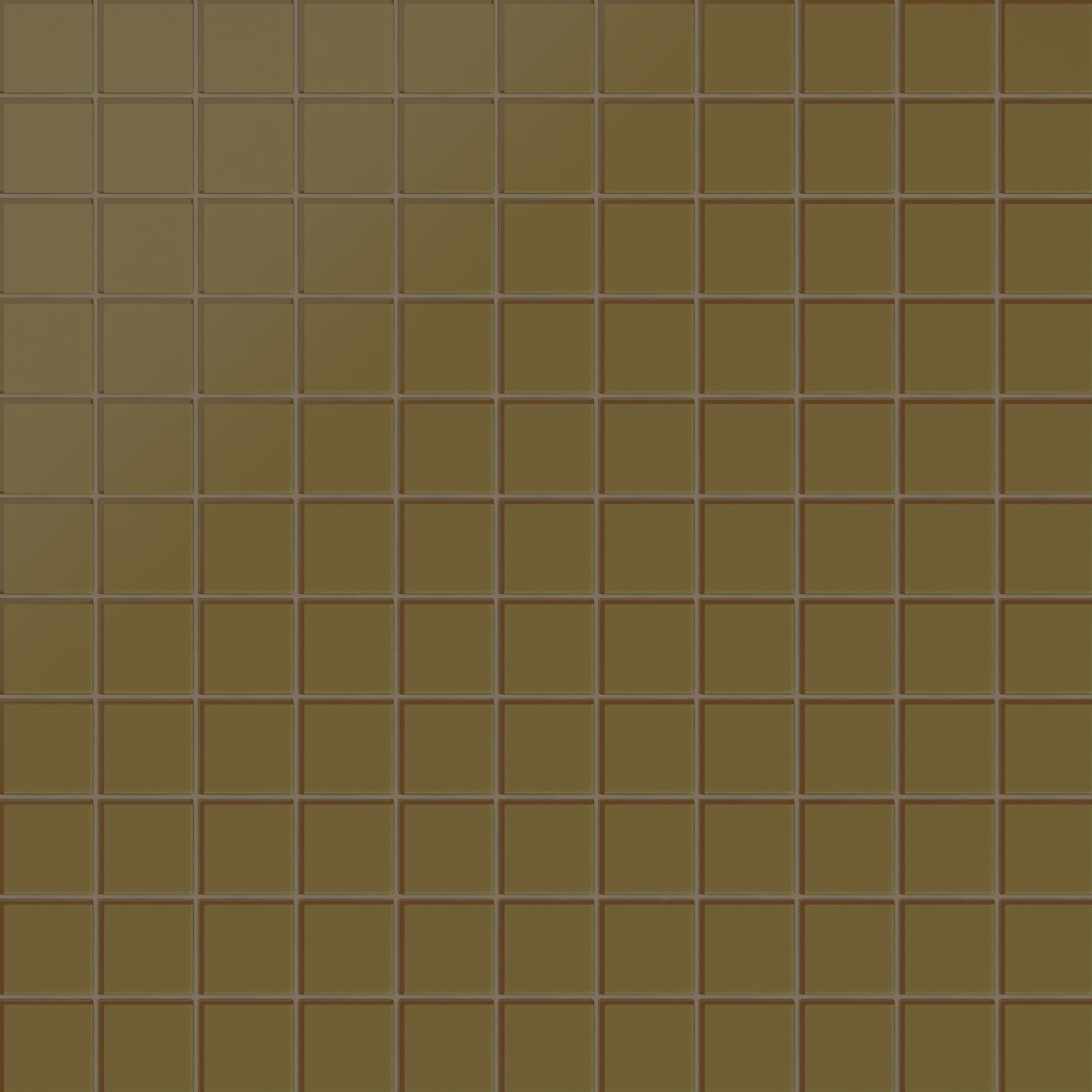3x3 Straight Set Sheeted Glass Mosaic Tile in Merlin Matte