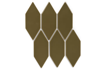 Picket Original Ceramic Tile in Chaparral Gloss