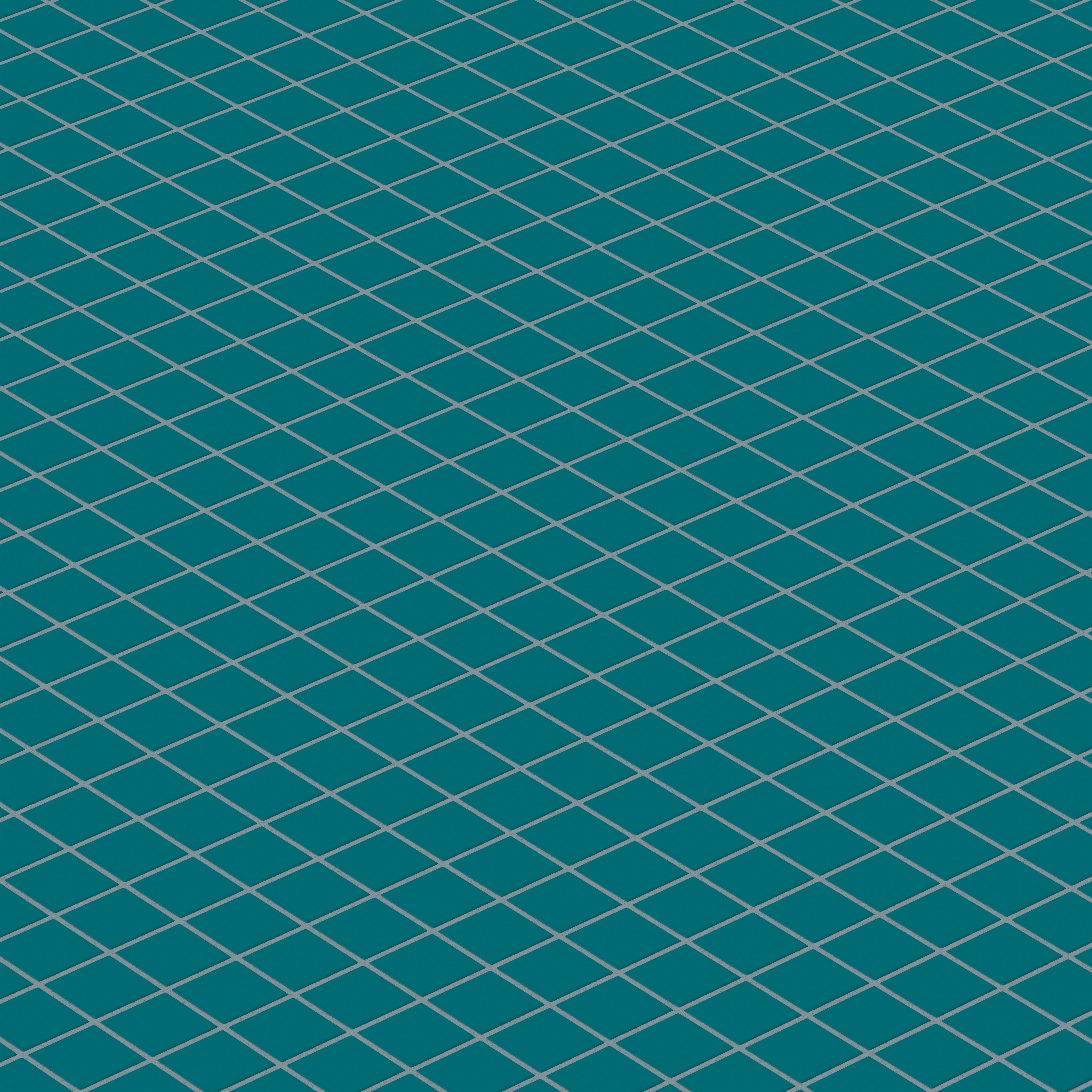 2x2 Straight Set Sheeted Natural Press Ceramic Mosaic Tile in Maya Blue Matte