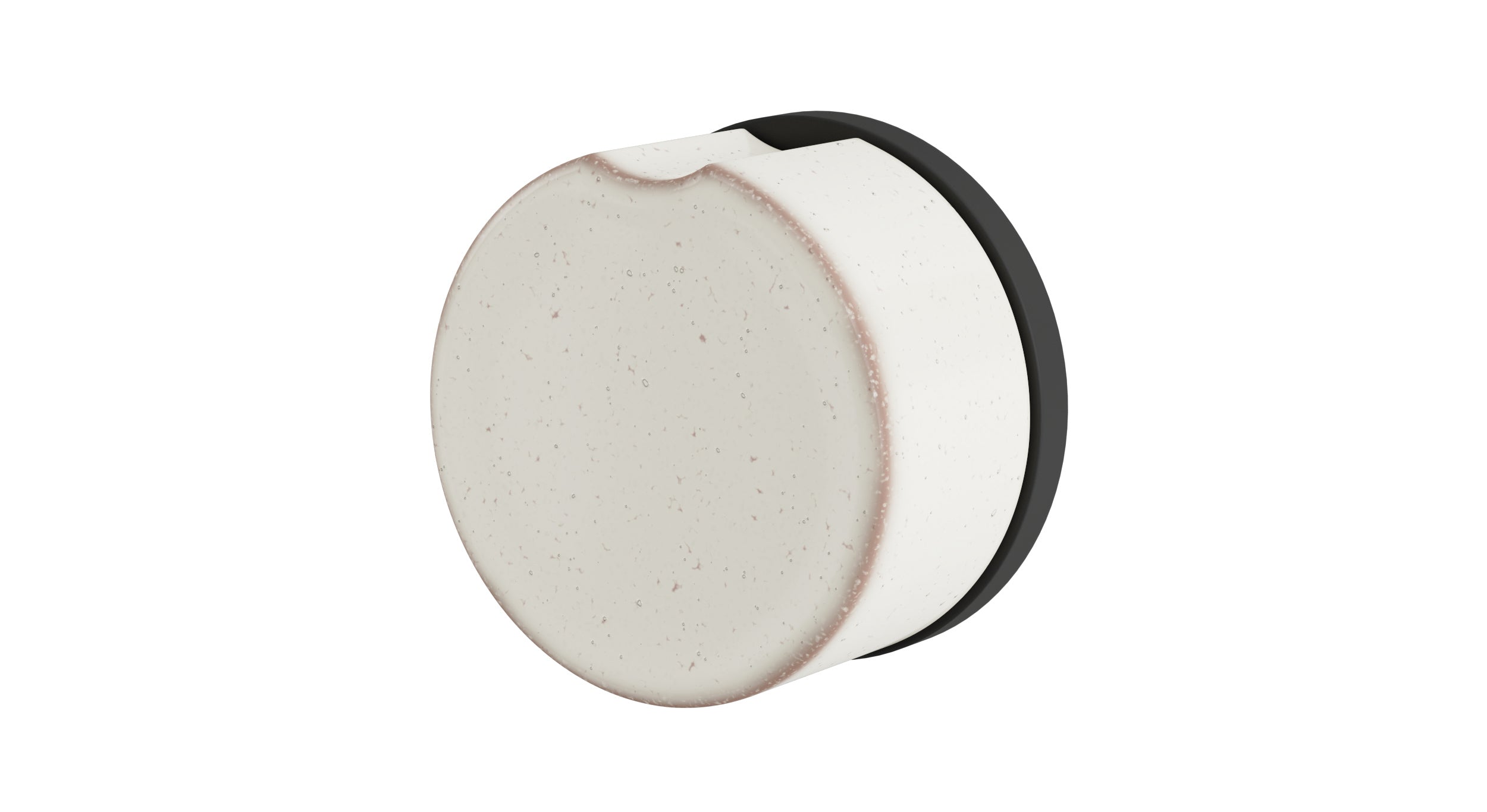 Foundry One Handle Wall Mount Diverter/Volume Control Shower Trim with Groove Ceramic Knob Handle in Matte Black