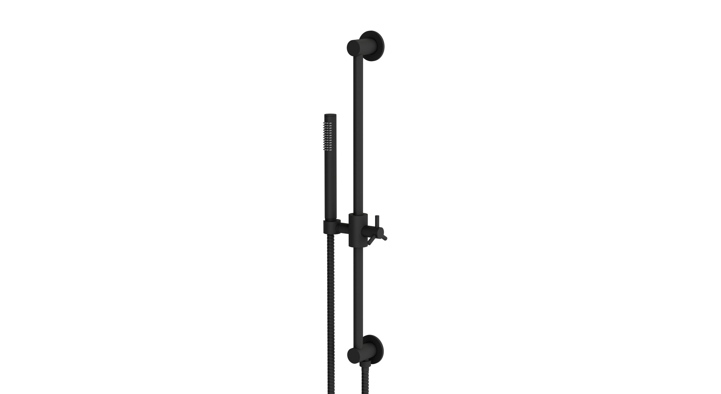 Contour & Foundry Positioning Bar Kit - Less Hand Shower in Matte Black