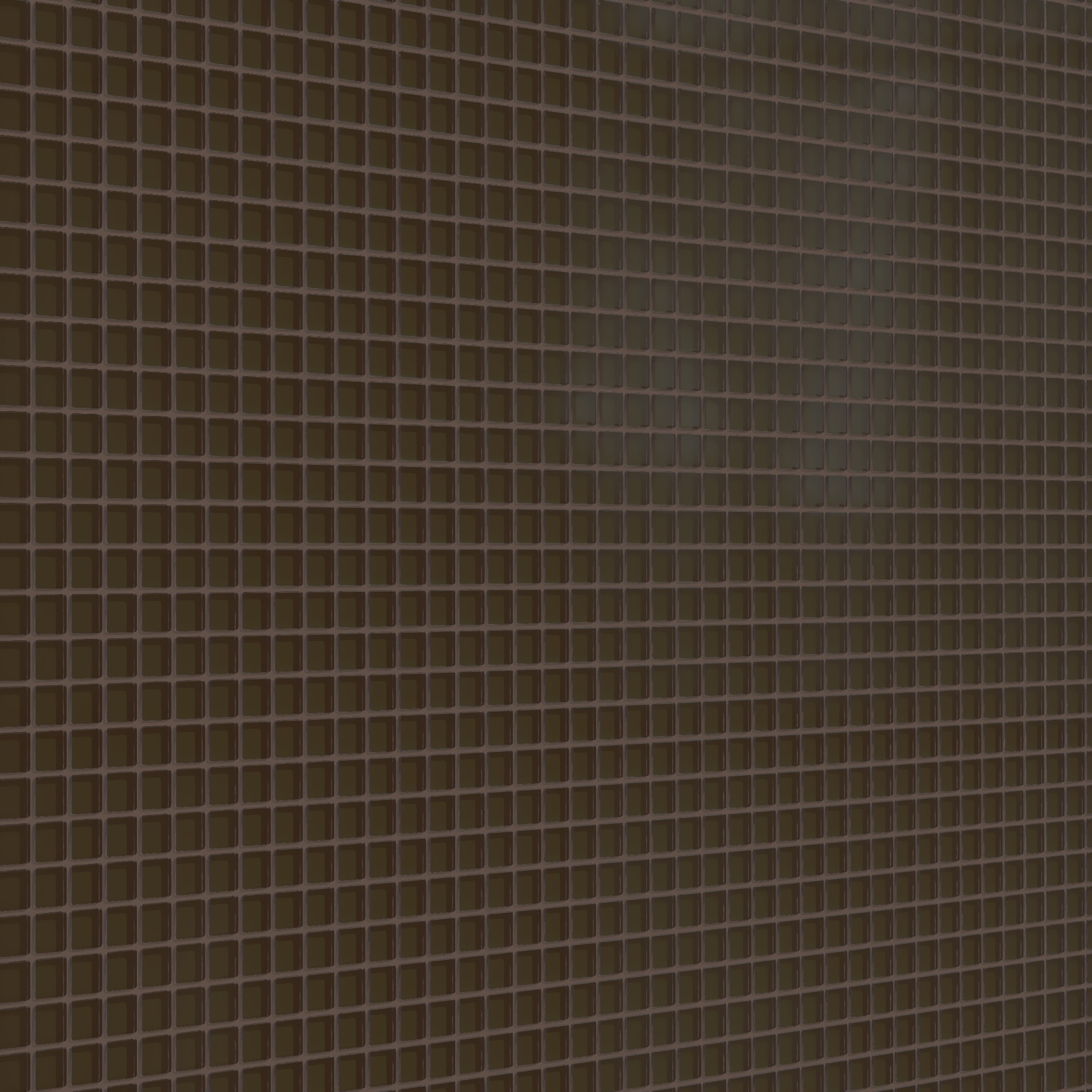 1x1 Straight Set Sheeted Glass Mosaic Tile in Osprey Matte