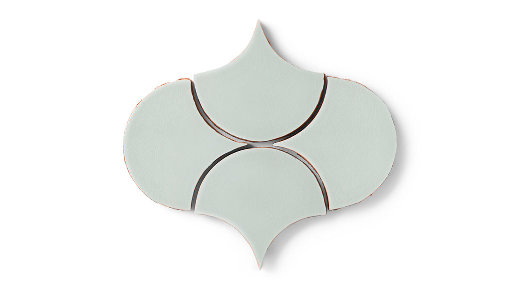 Ogee Drop Original Ceramic Tile in Salton Sea Gloss