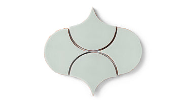 Ogee Drop Original Ceramic Tile in Salton Sea Gloss