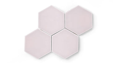 6" Hexagon Original Ceramic Tile in Evening Glow Gloss