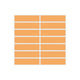 1x4 Straight Set Sheeted Original Ceramic Mosaic Tile in Koi Matte