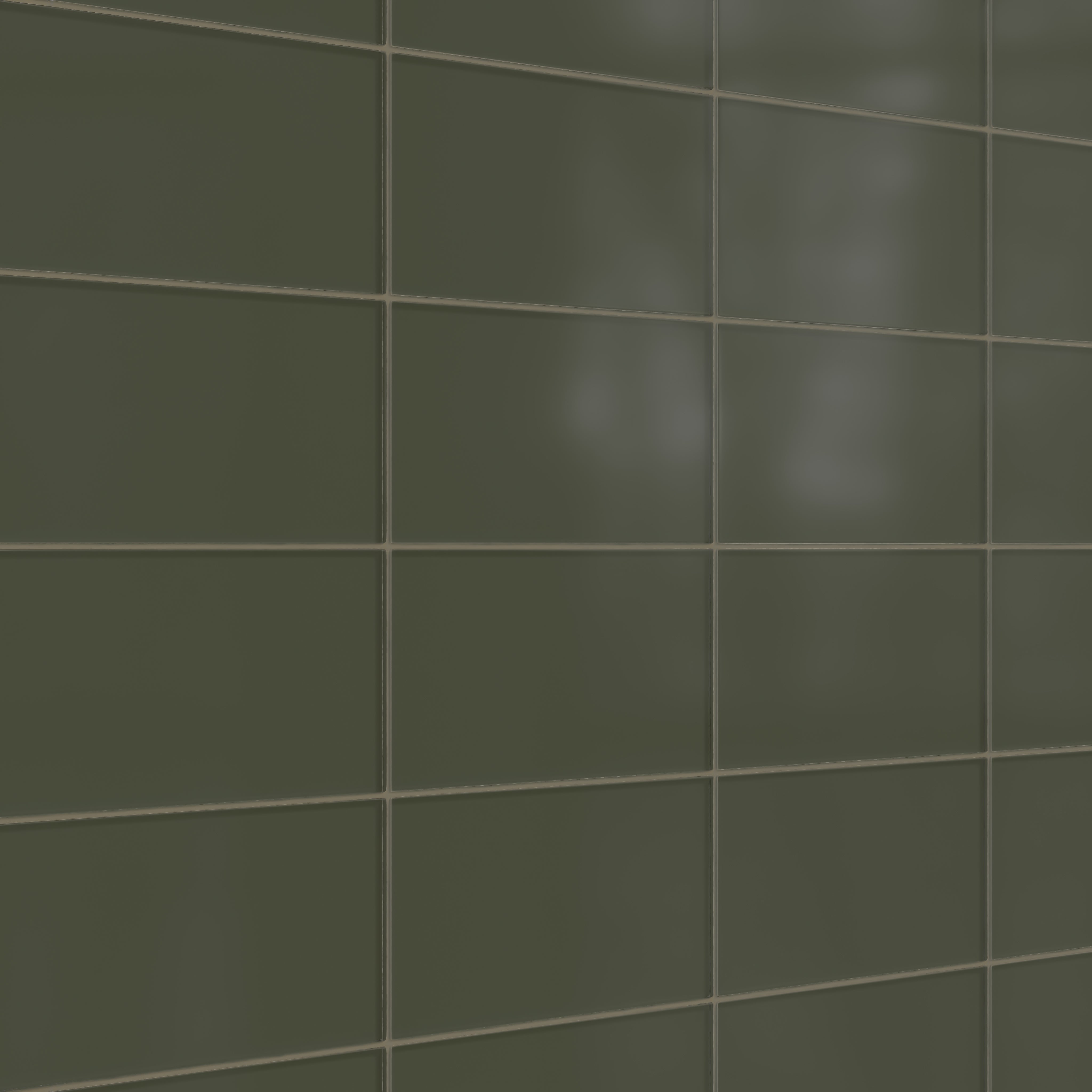 6x12 Glass Tile in Roadrunner Matte