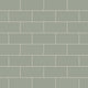 3x6 Natural Press Ceramic Tile in Terre Verte Matte