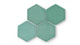 6" Hexagon Original Ceramic Tile in Amalfi Coast Gloss