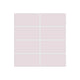 2x4 Straight Set Sheeted Original Ceramic Mosaic Tile in Evening Glow Matte