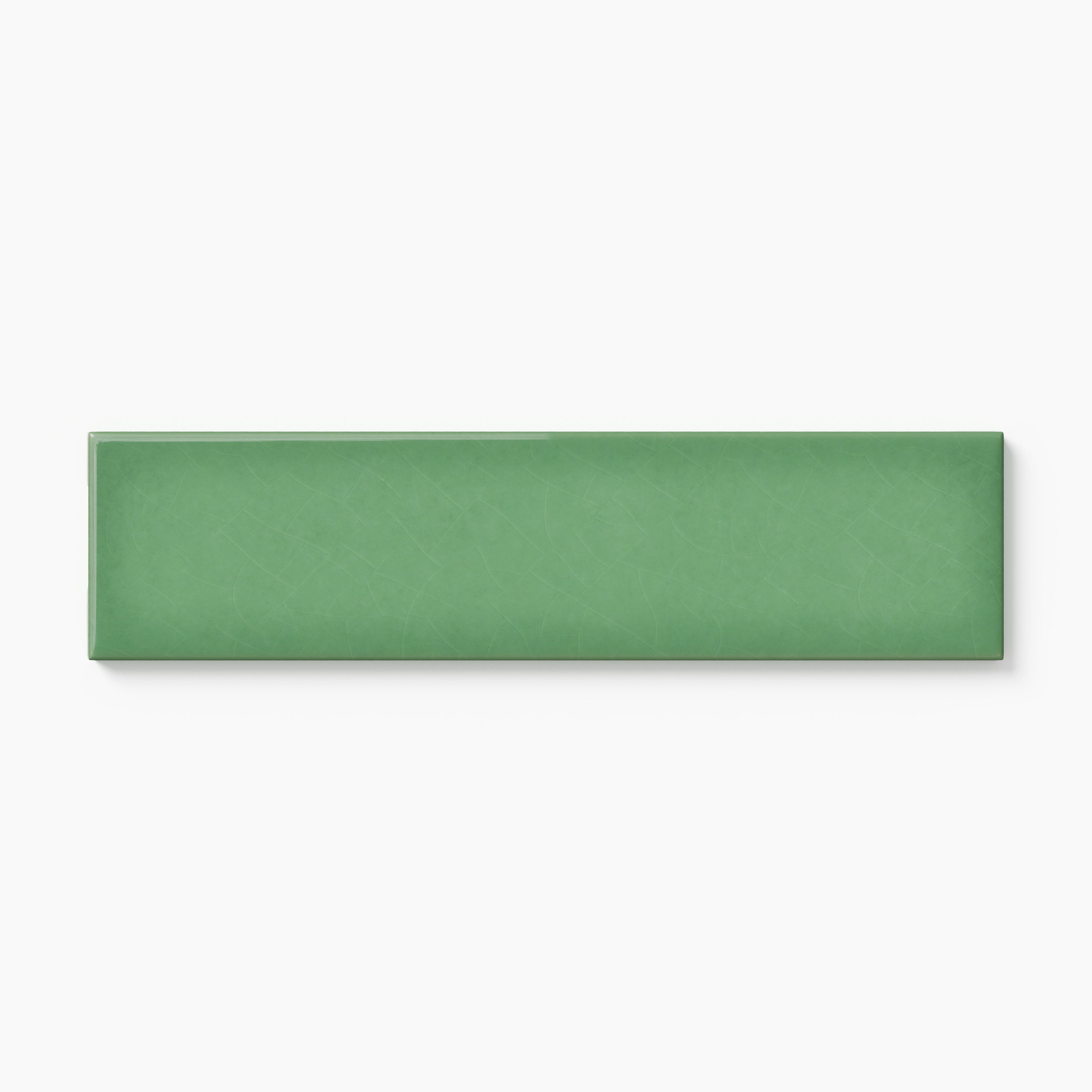 2x8 Original Ceramic Tile in Sea Green Gloss