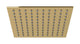 Flatiron 8" Shower Head in Polished Brass