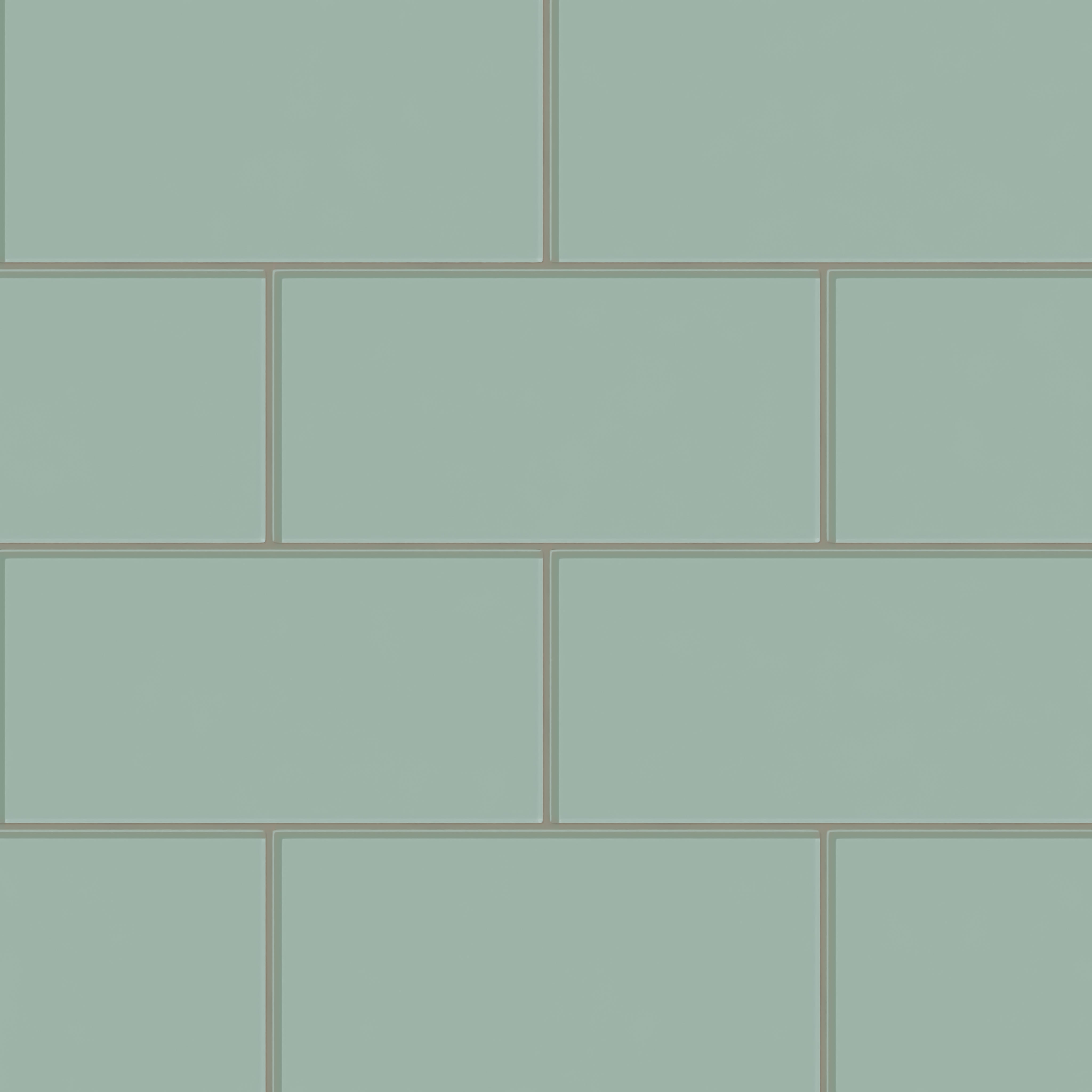 6x12 Glass Tile in Kingfisher Gloss