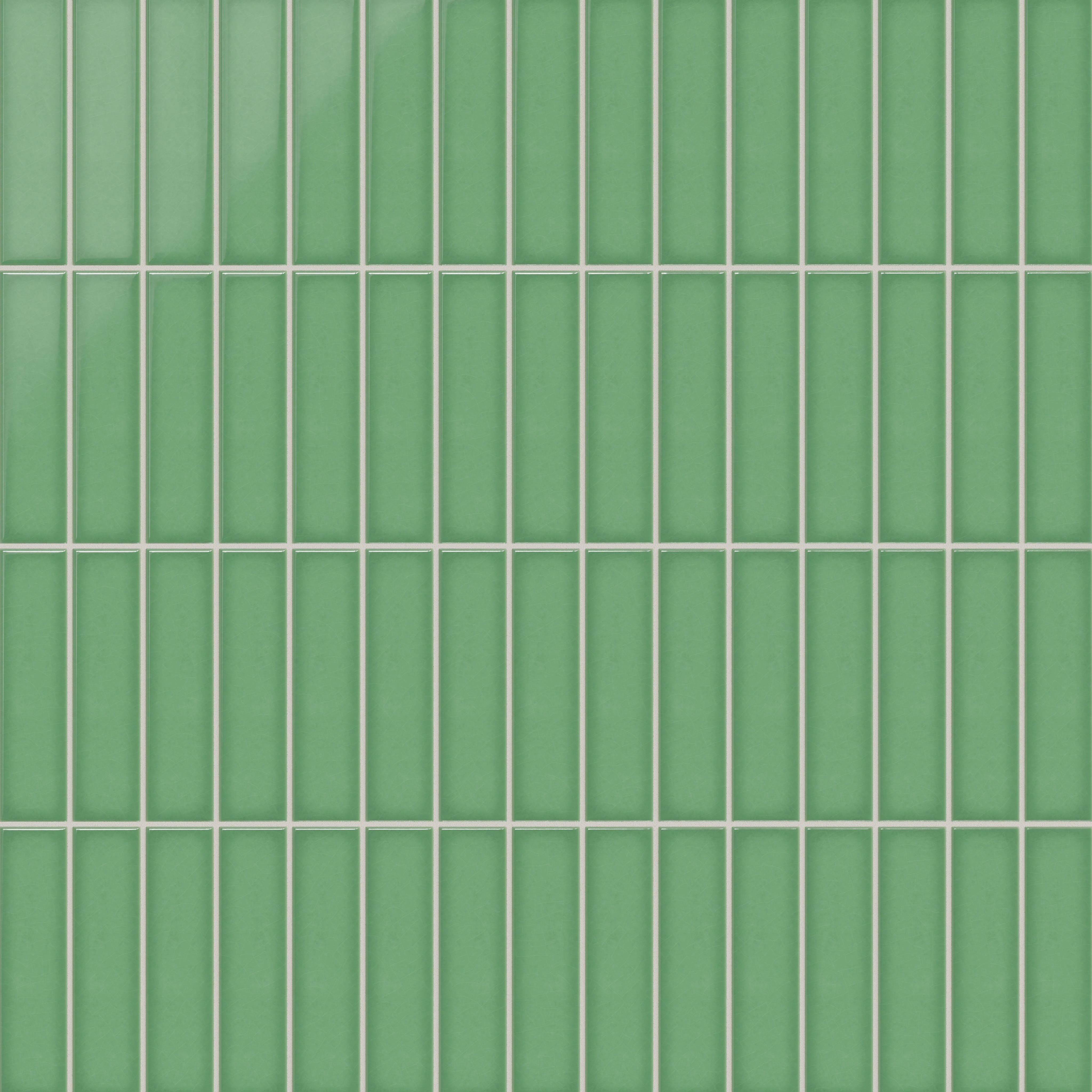 Quick Ship 2x8 Original Ceramic Tile in Sea Green Gloss