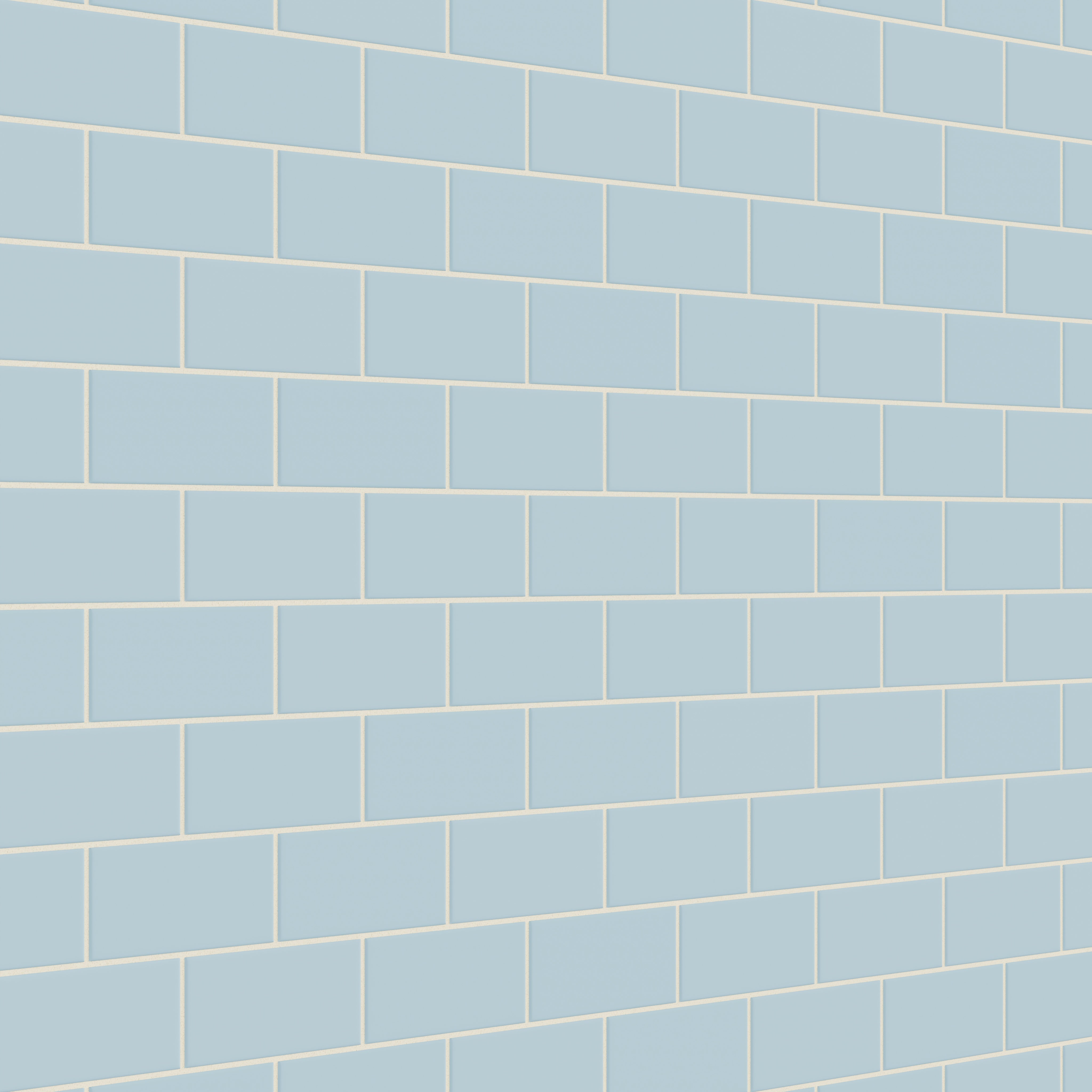3x6 Natural Press Ceramic Tile in Egyptian Blue Matte