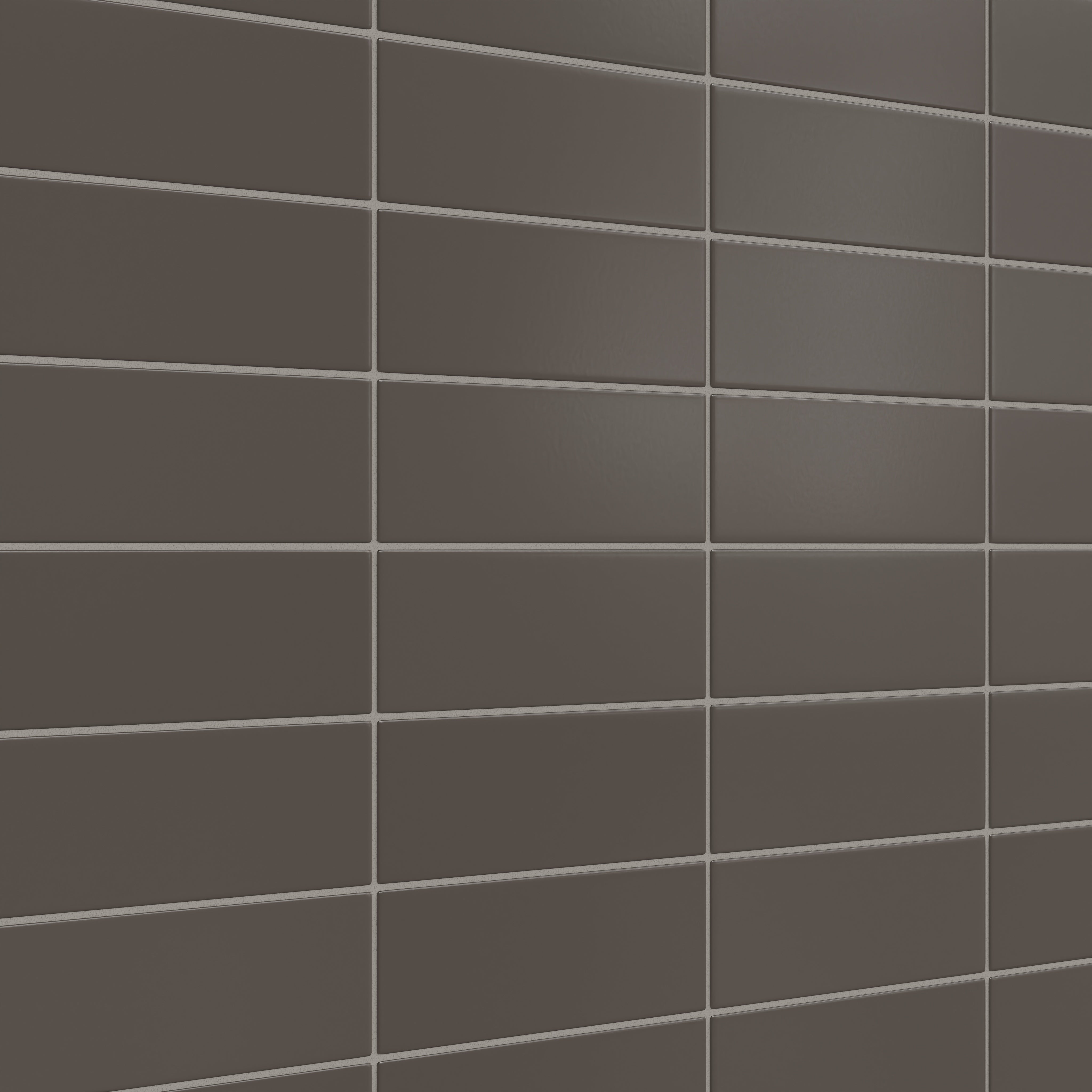 4x12 Original Ceramic Tile in Carbon Matte