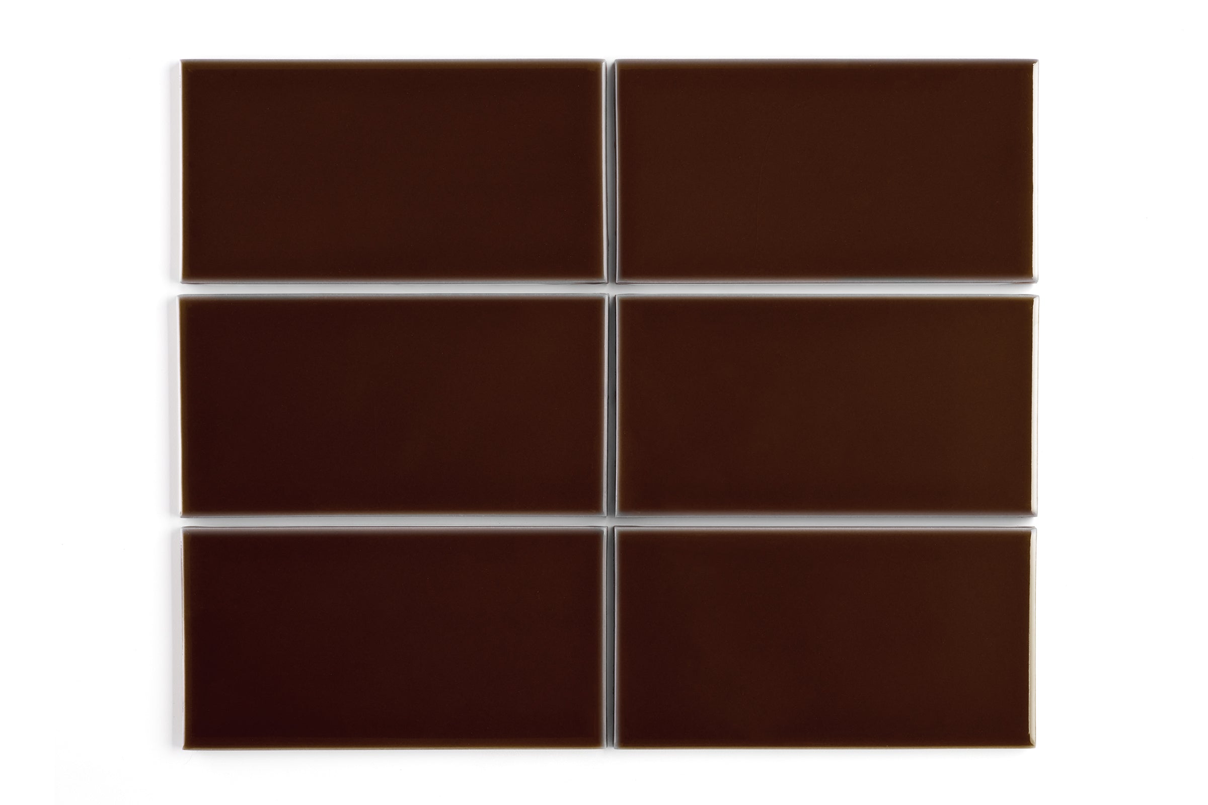 4x8 Original Ceramic Tile in Garnet Gloss