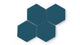 6" Hexagon Original Ceramic Tile in Adriatic Sea Matte