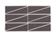 Right Scalene Triangle Original Ceramic Tile in Kalamata Gloss