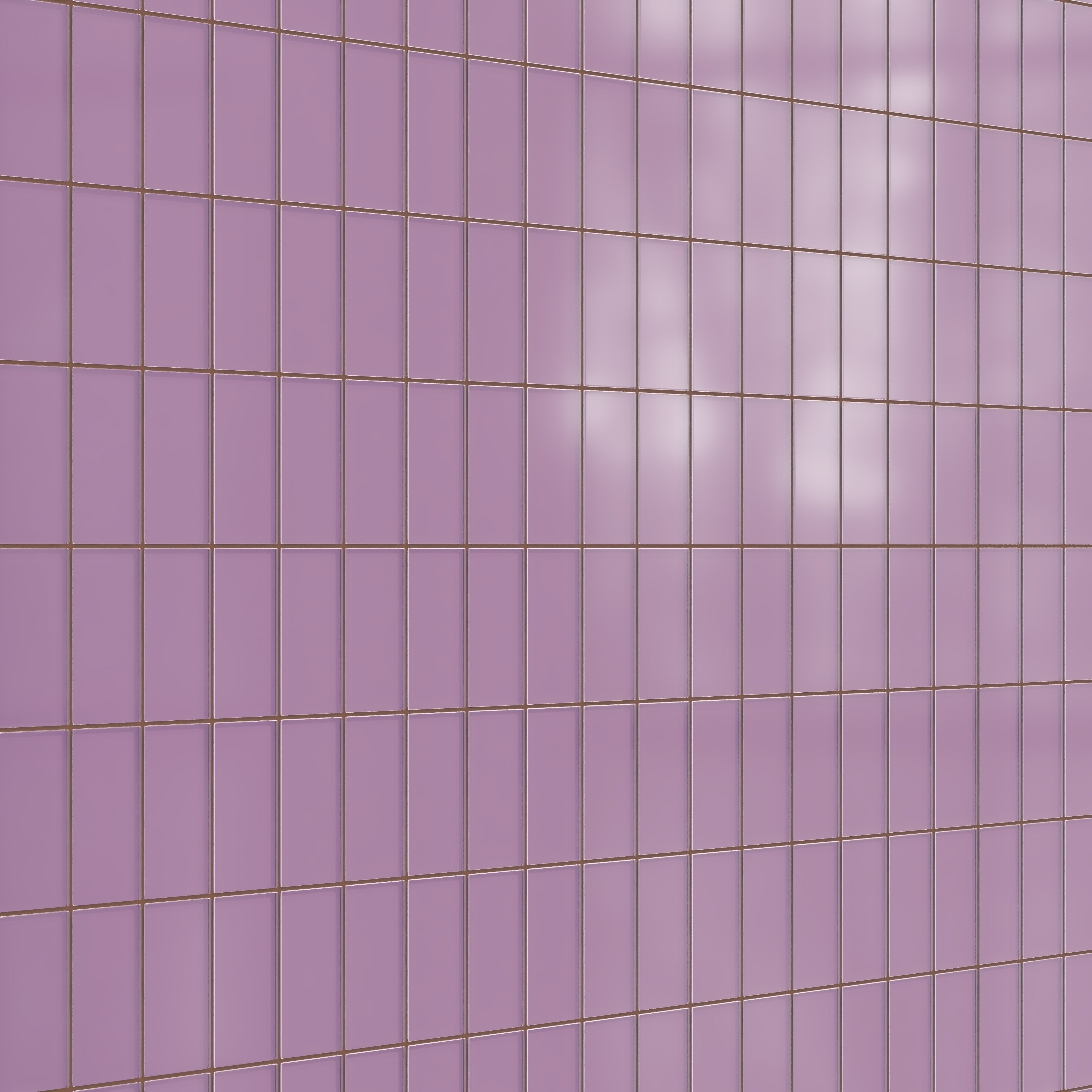 3x6 Glass Tile in Waxbill Matte
