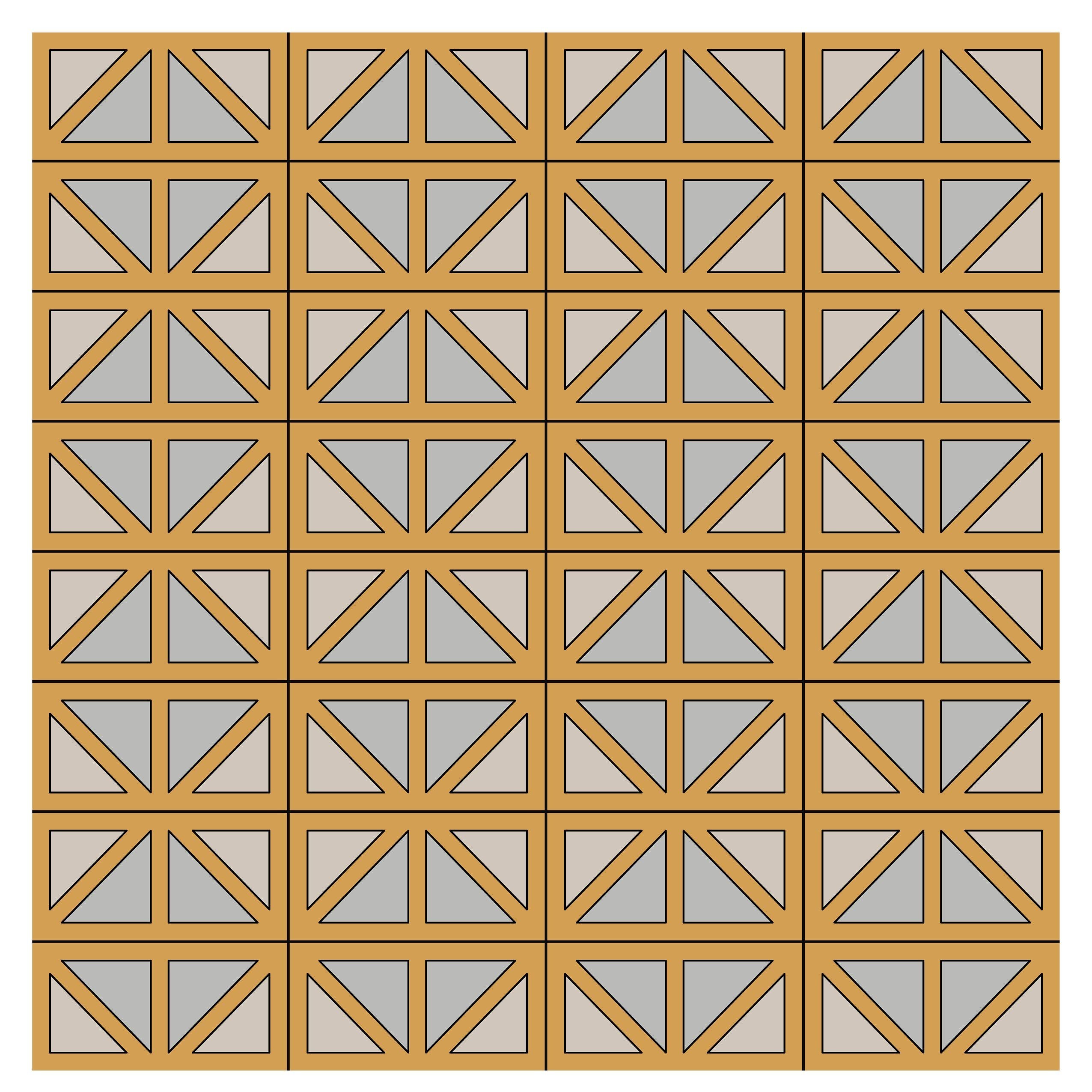 6x12 Handpainted Tile New York in Yellow Motif