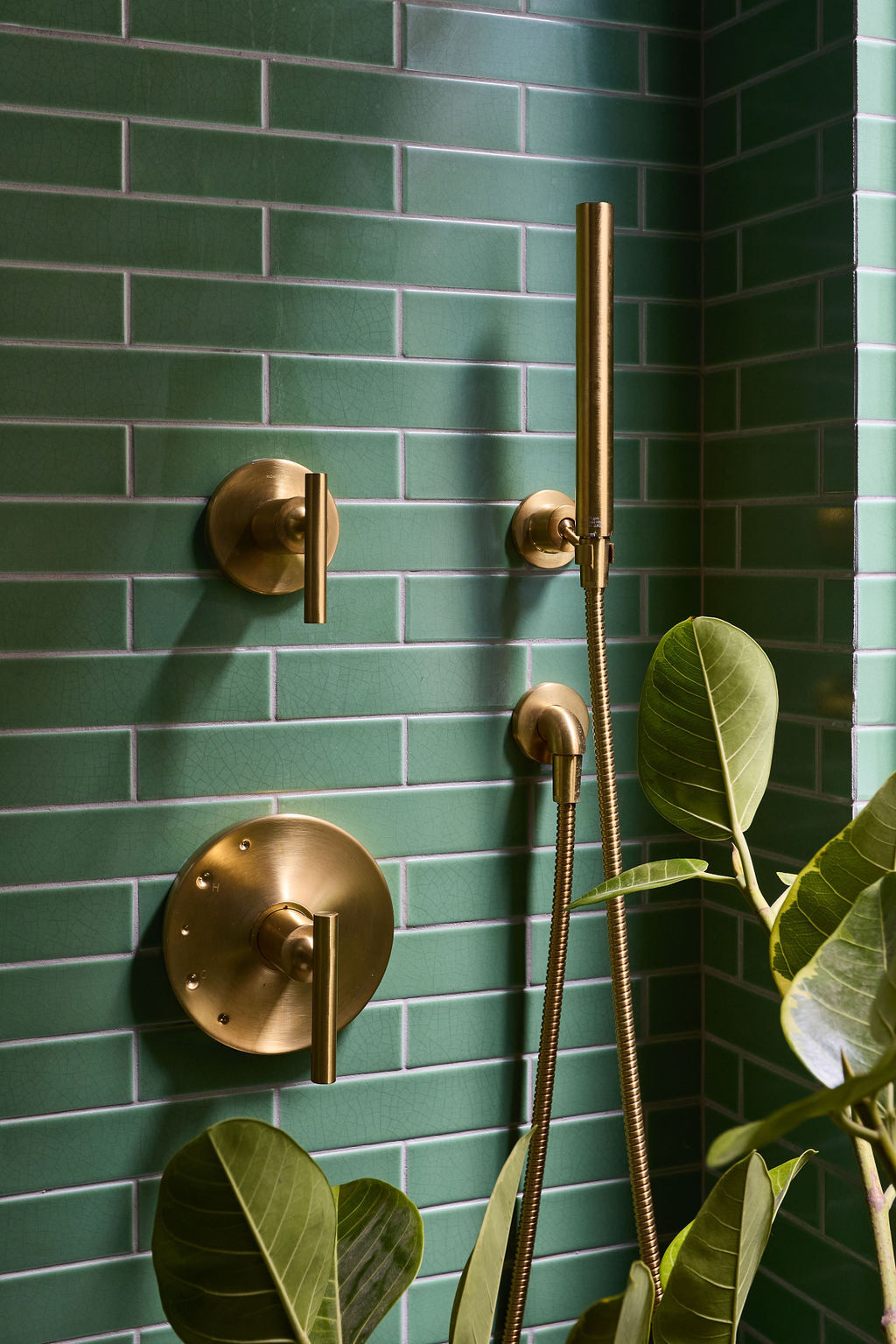 2x8 Original Ceramic Tile in Sea Green Gloss