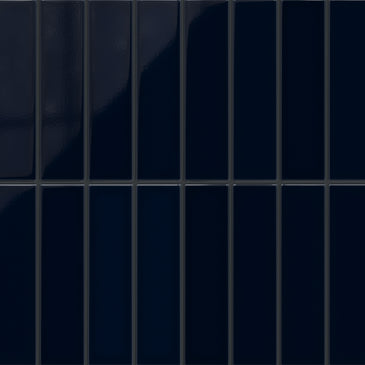 3x12 Original Ceramic Tile in Navy Blue Gloss