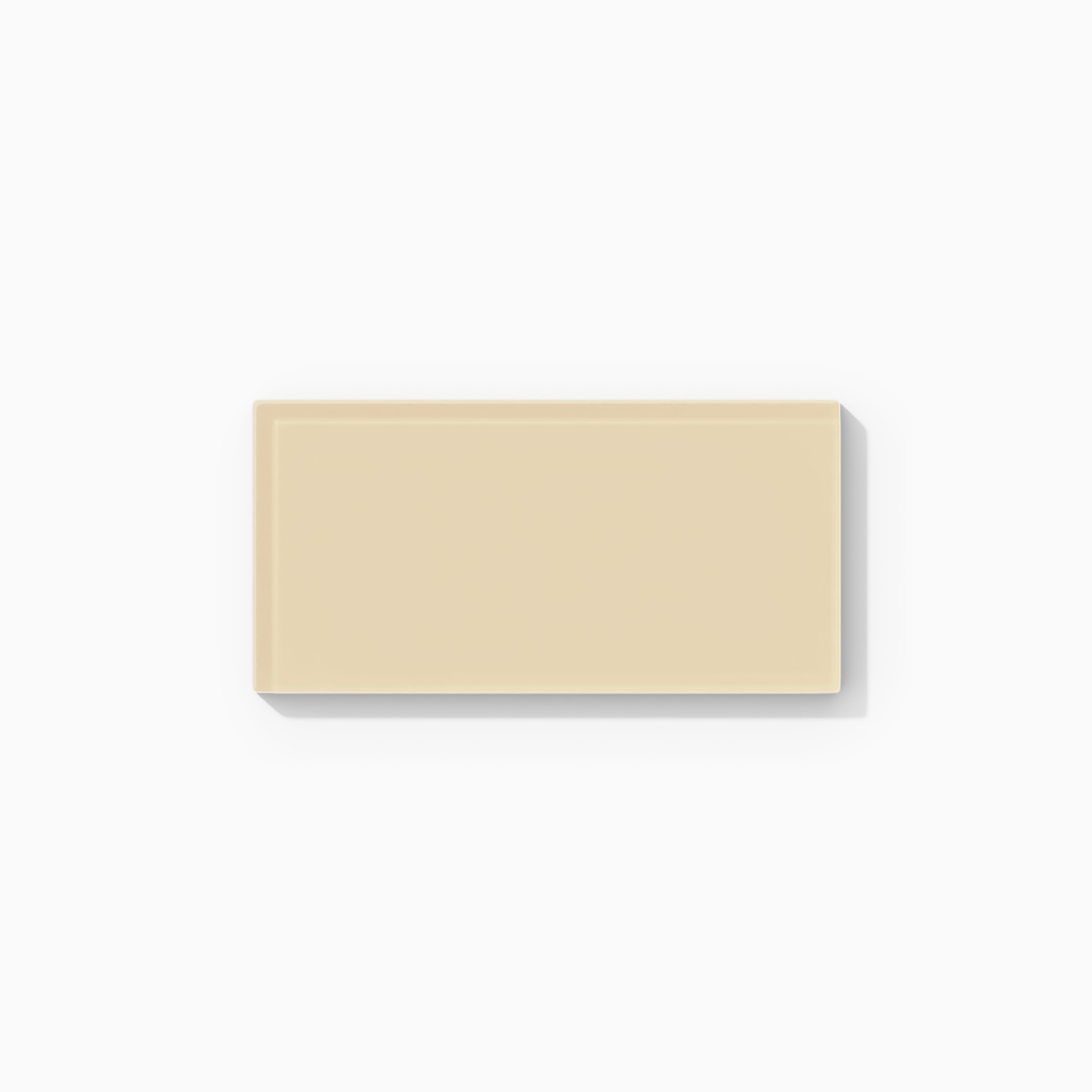 3x6 Glass Tile in Chickadee Gloss
