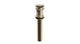 Lavatory Faucet Soft Touch Drain with Overflow in Satin Nickel