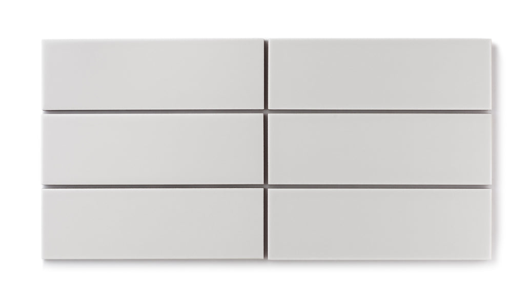 Factory Sale 3x9 Natural Press Ceramic Tile in Cloud Cover Satin