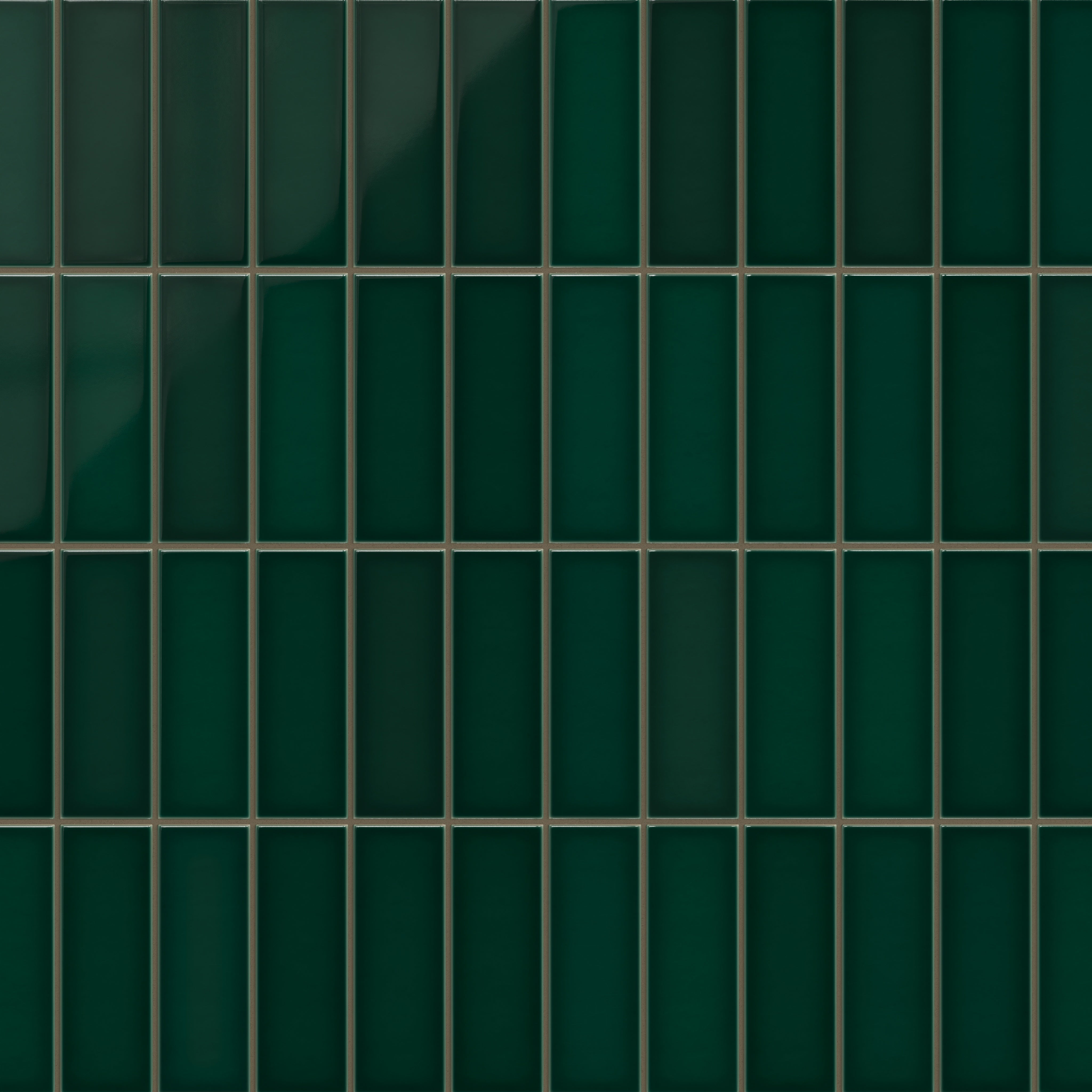 3x9 Original Ceramic Tile in Evergreen Gloss