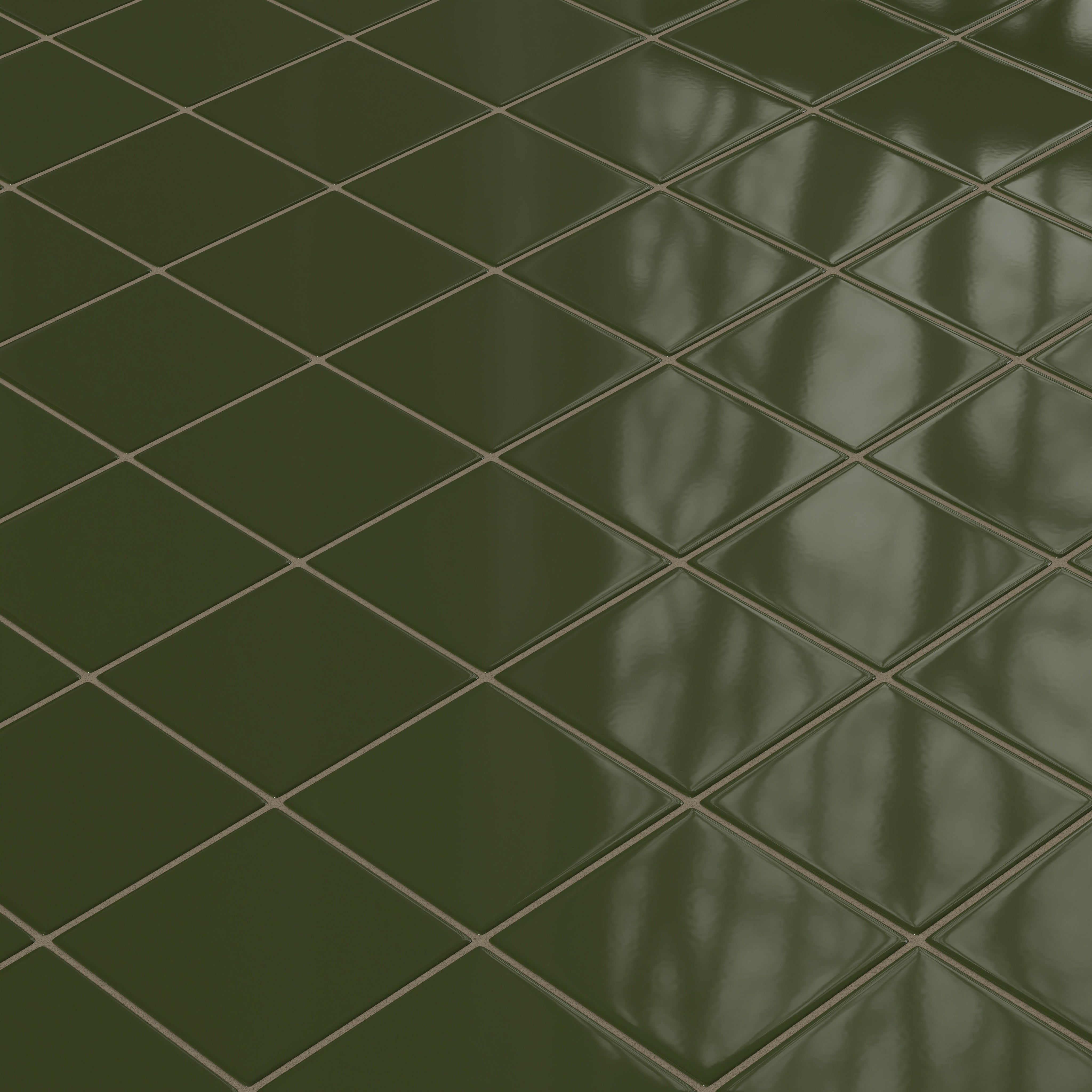 6x6 Original Ceramic Tile in Lone Pine Gloss