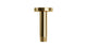 Contour & Foundry 4" Straight Shower Arm with Flange in Polished Brass