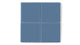 8x8 Original Ceramic Tile in Caribbean Sea Matte