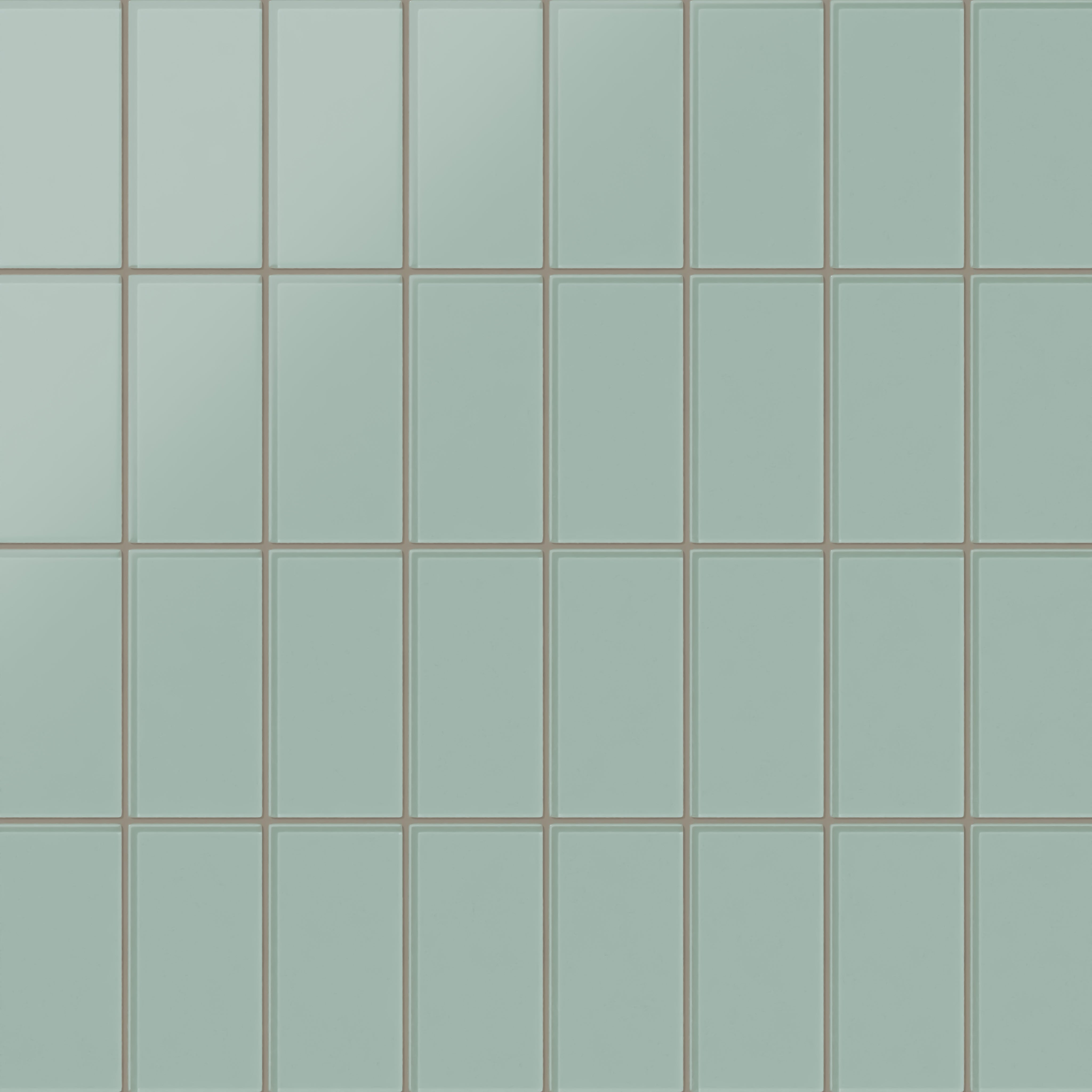 3x6 Glass Tile in Kingfisher Matte