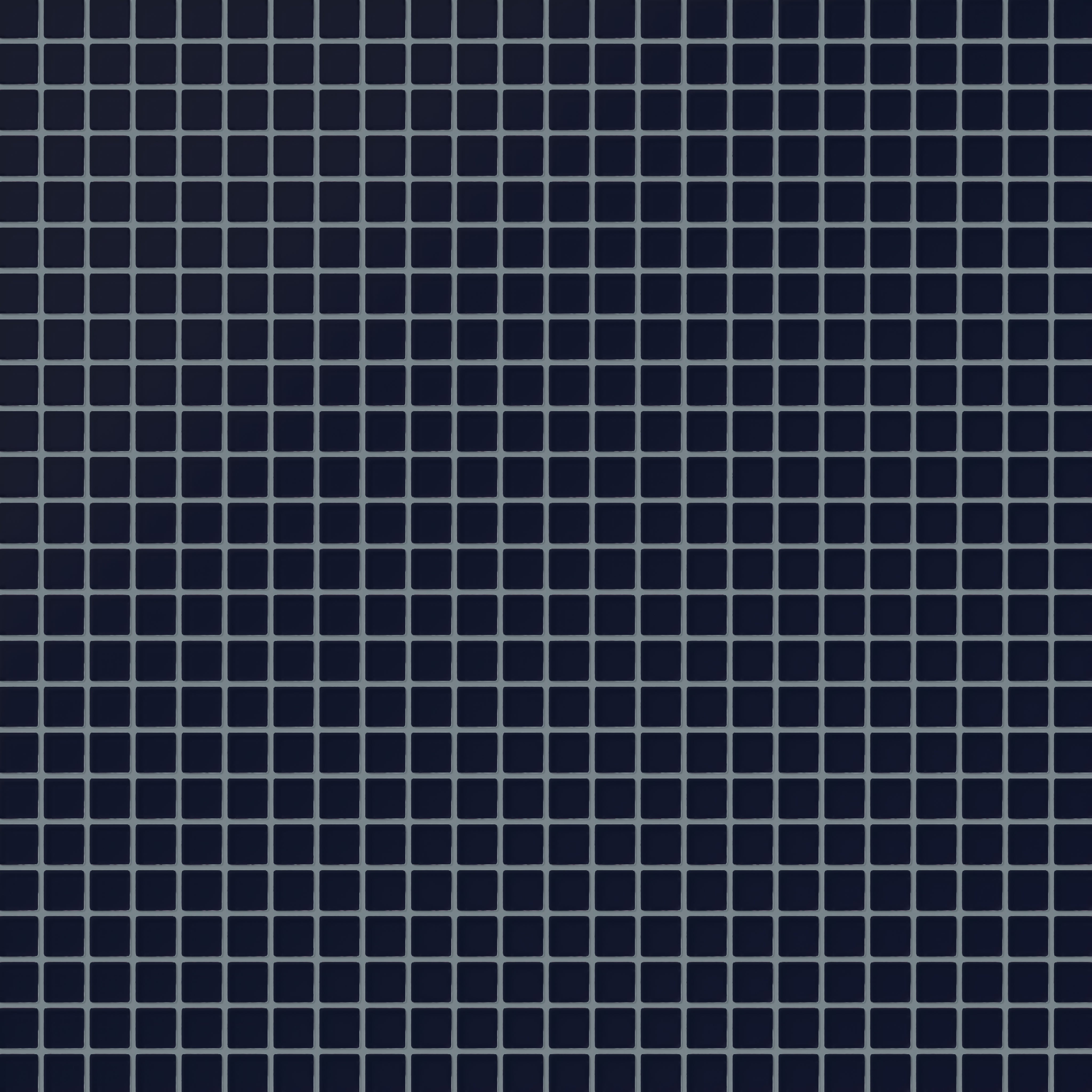 1x1 Straight Set Sheeted Glass Mosaic Tile in Barn Swallow Matte