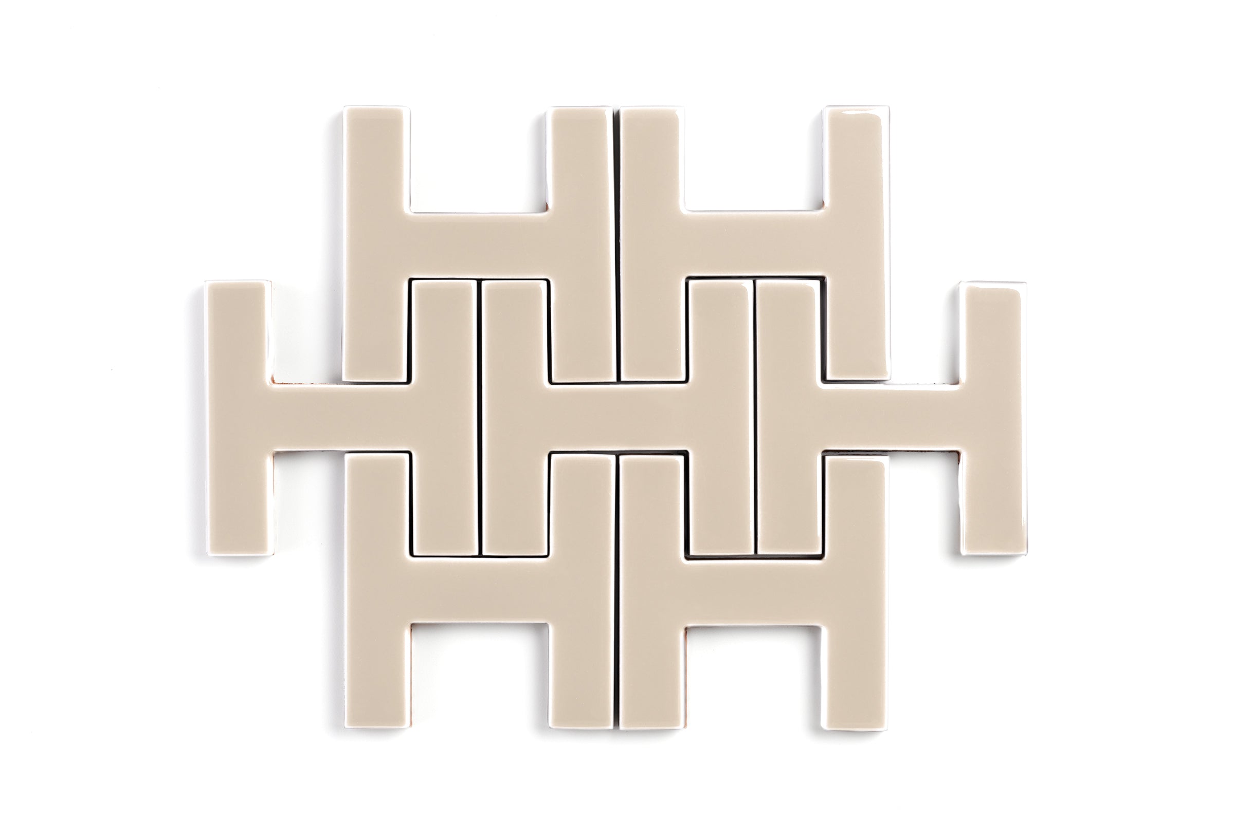 Chaine Homme Original Ceramic Tile in Sweet Pea Gloss