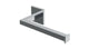 Flatiron Square Hand Towel Bar in Polished Chrome