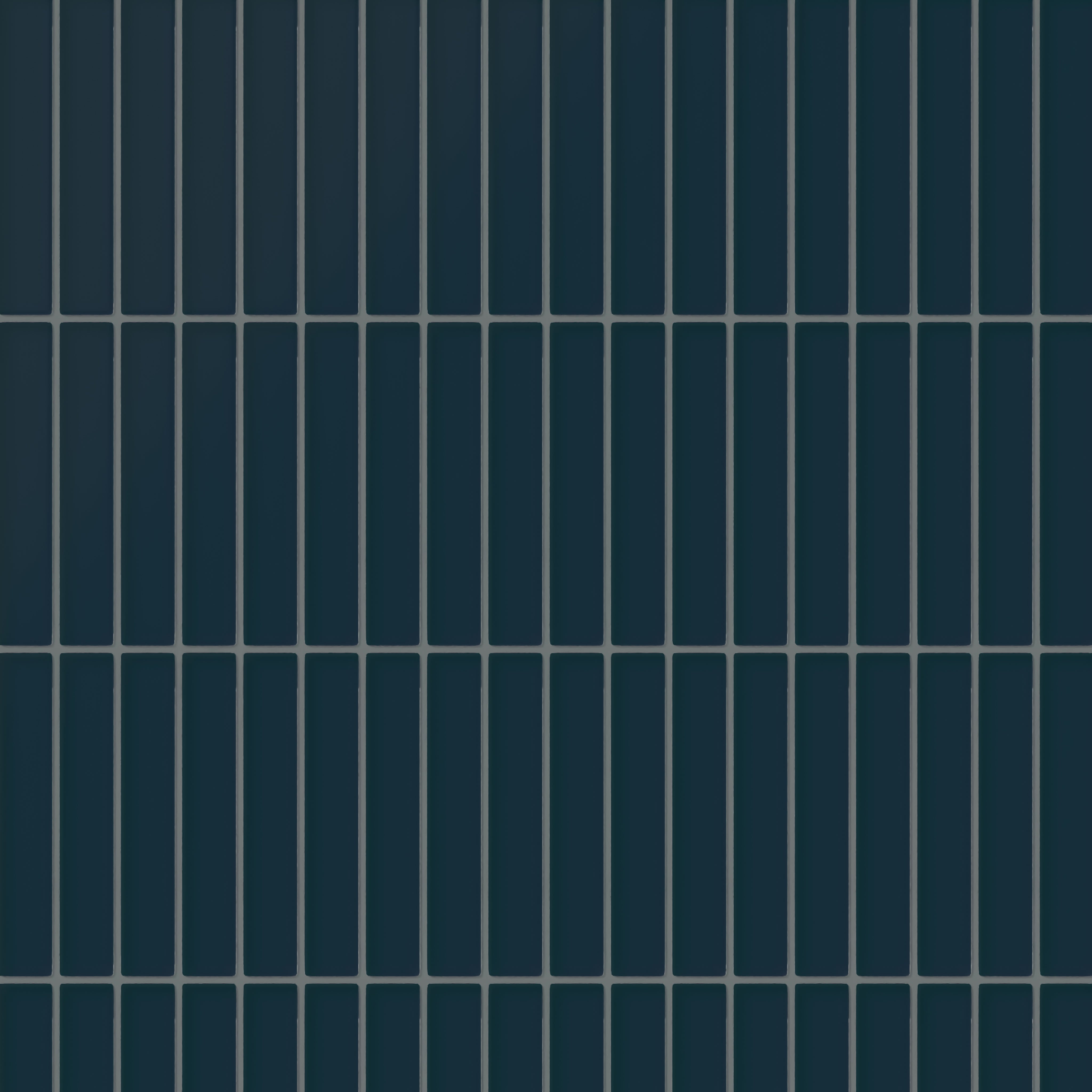1x6 Straight Set Sheeted Glass Mosaic Tile in Grackle Matte