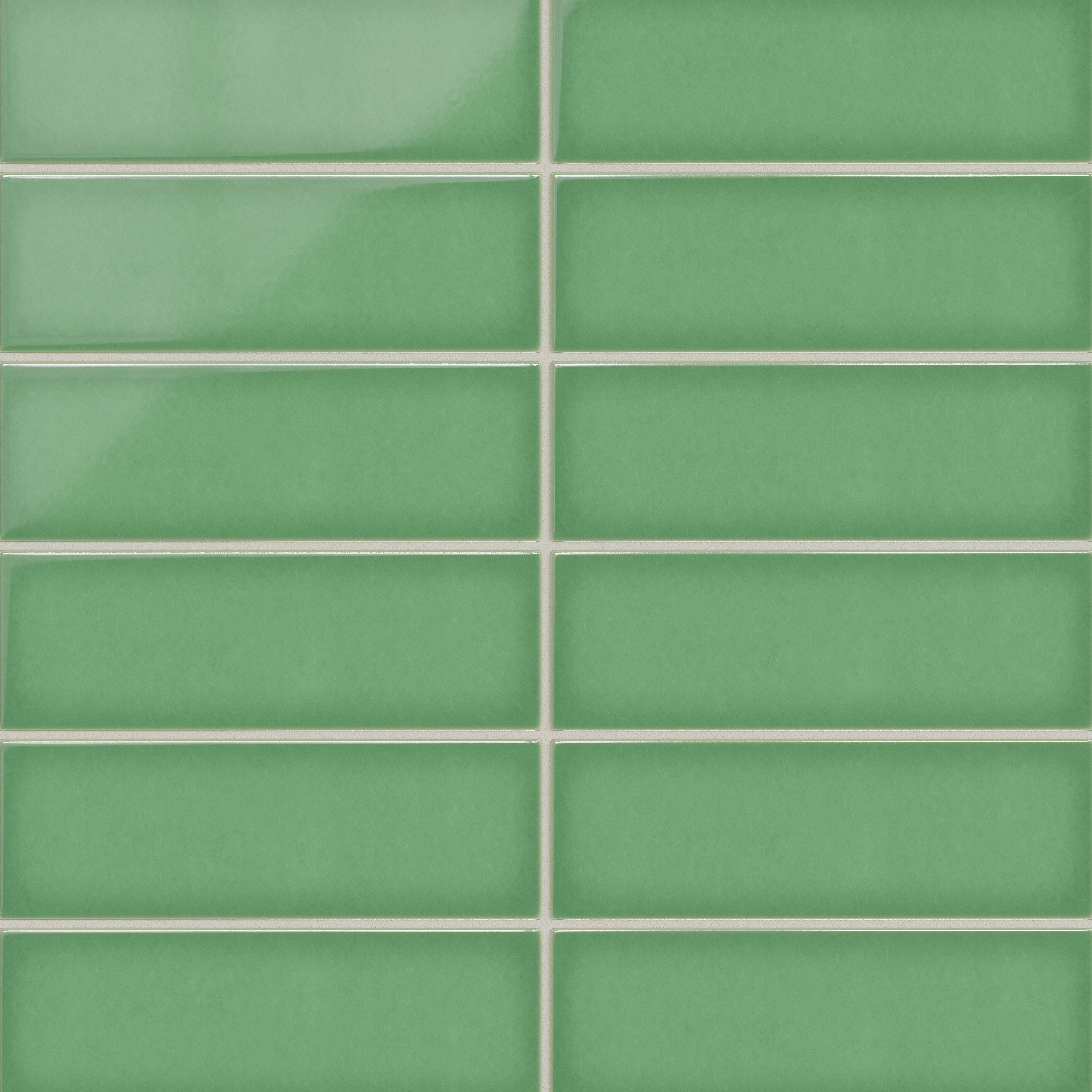 4x12 Original Ceramic Tile in Sea Green Gloss