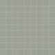 3x3 Straight Set Sheeted Natural Press Ceramic Mosaic Tile in Terre Verte Matte