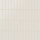 1x4 Straight Set Sheeted Glass Mosaic Tile in Dove Matte